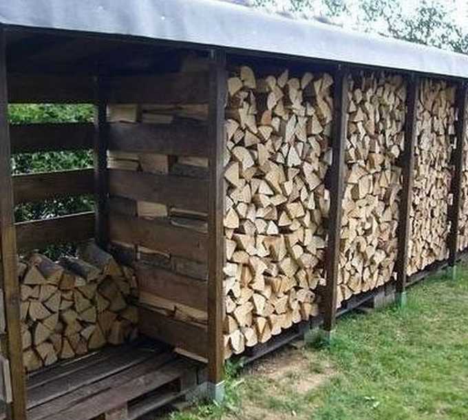 дровяник хороший фото
